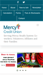 Mobile Screenshot of mymercycu.com